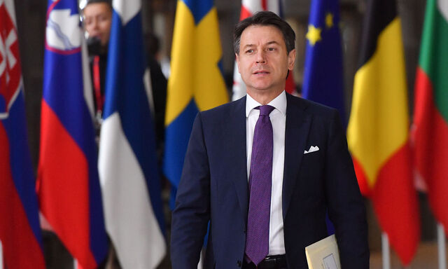 Italiens Ministerpräsident Giuseppe Conte bekräftigt die Budgetziele