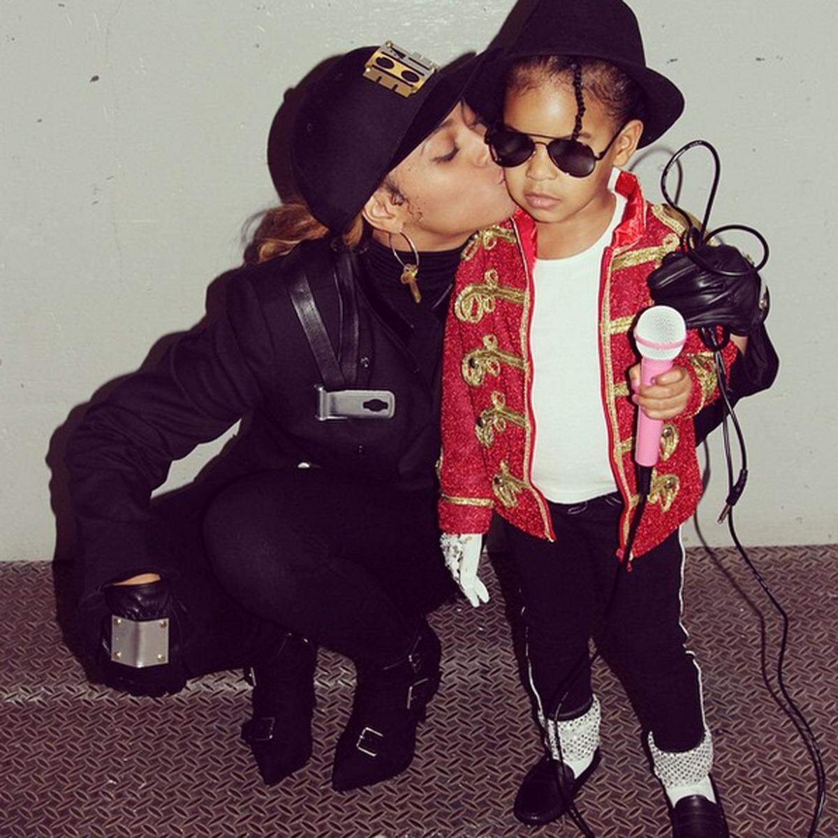 ... sondern auch Janet Jackson. Töchterchen Ivy war Michael Jackson.