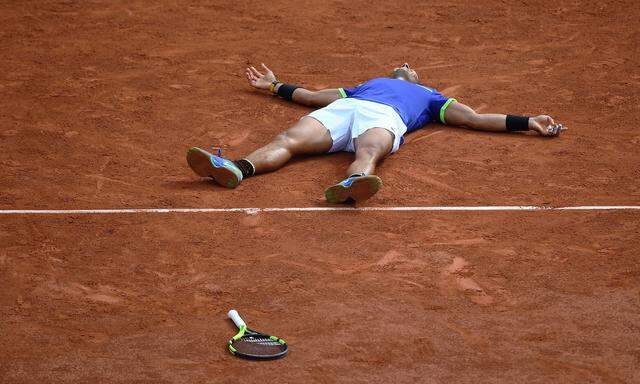 Am Ziel aller Träume: Nadal gelang „La Decima“, der zehnte Paris-Triumph.