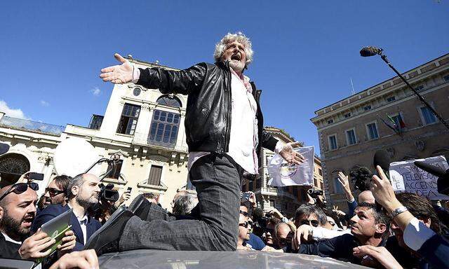 Ex-Komiker Beppe Grillo sorgt wieder für Aufregung
