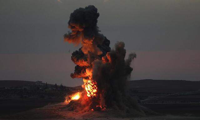 Heftige Kämpfe um Kobane.