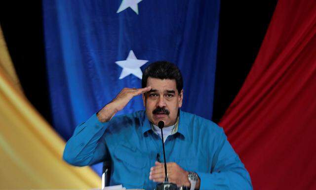 Venezuelas umstrittener Staatschef Nicolas Maduro 