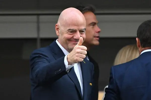 To put it mildly, Gianni Infantino doesn't just make friends with his adulation and flattery. 