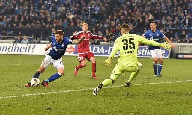 21 01 2017 Fussball GER 1 Bundesliga Saison 2016 2017 17 Spieltag FC Schalke 04 FC Ingolsta