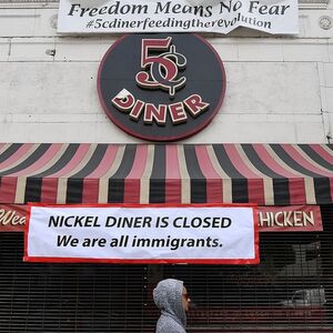 Restaurants demonstrierten gegen das Einreisedekret - sie blieben geschlossen.