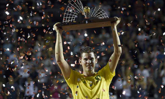 Dominic Thiem gewinnt das Turnier in Rio de Janeiro.