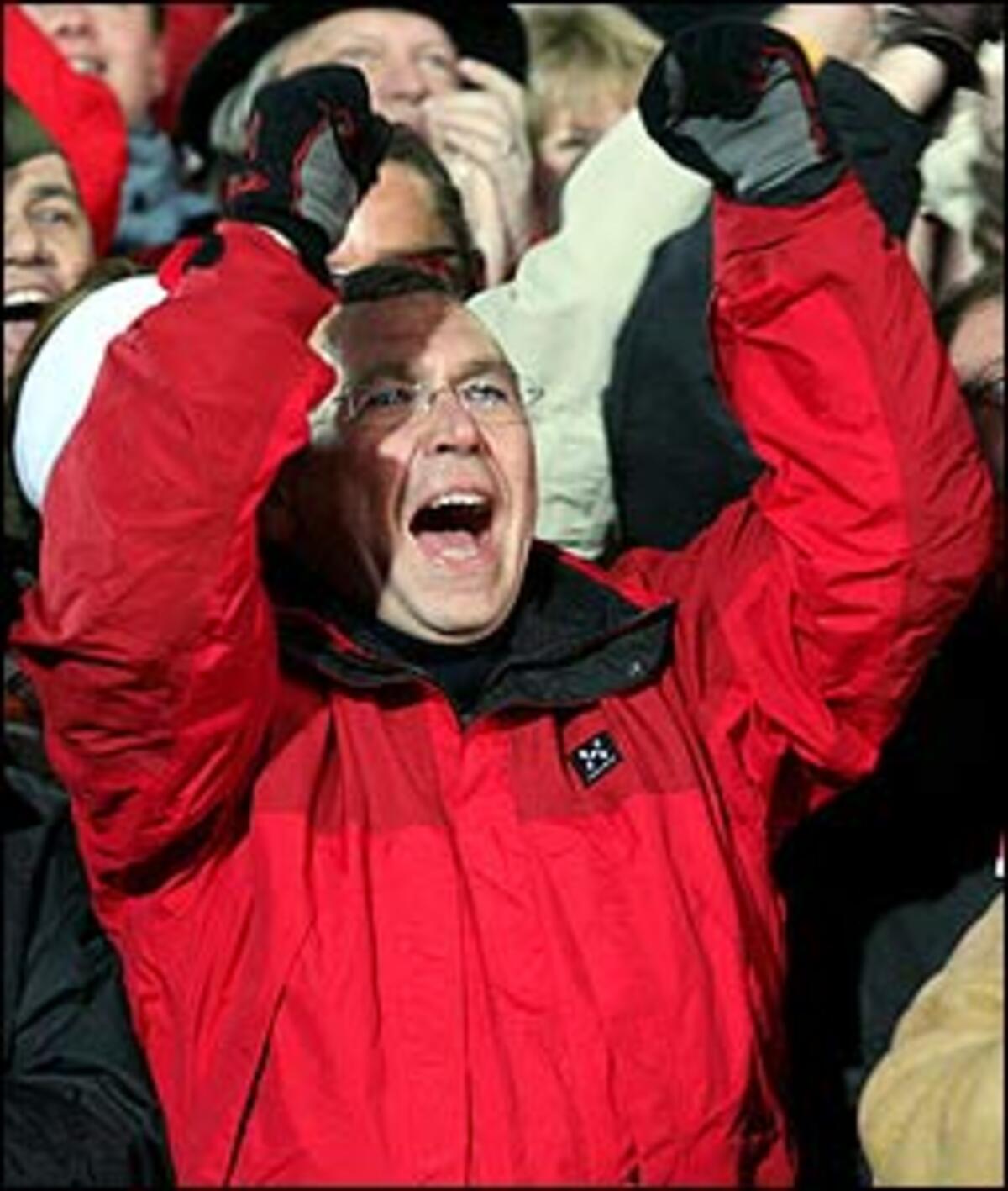 Jubel bei Alfred Gusenbauer ...