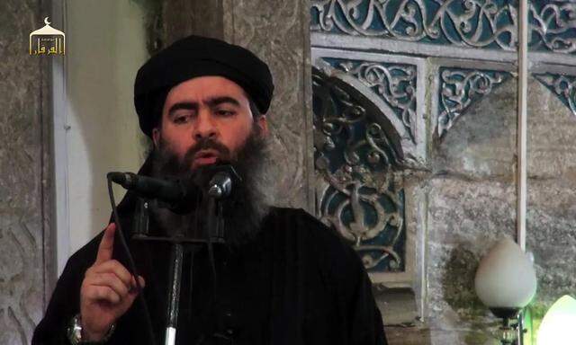 Al-Baghdadi im Jahr 2014.