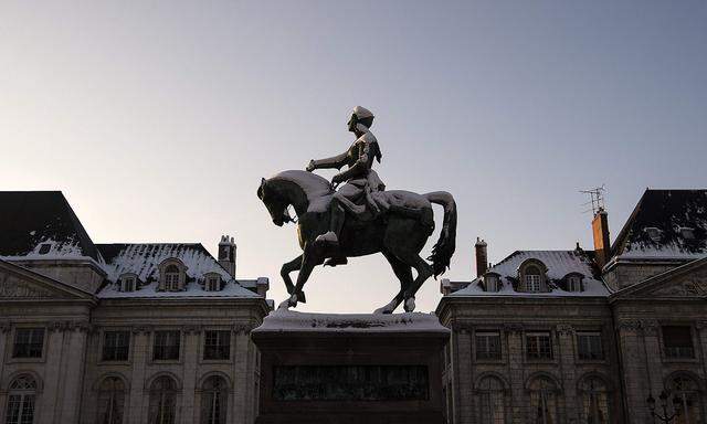 Die Statue von Jeanne d’Arc in Orleans