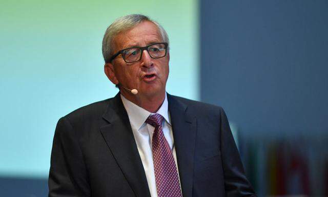 EU-Kommissionspräsident Jean-Claude Juncker beim Festakt anl. der Eröffnung des erweiterten Congress Centrums des Europäischen Forums Alpbach, am Sonntag, 21. August 2016, in Alpbach. 