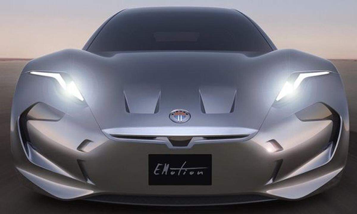 Nach dem Aus vor drei Jahren versucht Tesla-Konkurrent Fisker ein Comeback. Das unter dem Namen "EMotion" geplante Auto ist als Sportwagen konzipiert, das bis zu 640 Kilometer Akku-Reichweite und bis zu 259 km/h Geschwindigkeit erreichen soll.