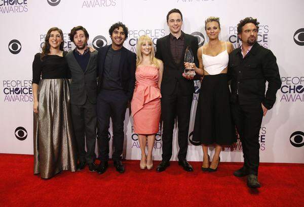 Die vier Hauptdarsteller der Serie "The Big Bang Theory" sind laut "Forbes" die bestbezahlten Schauspieler im US-Fernsehen. "Sheldon"-Darsteller Jim Parsons (43) steht an der Spitze der Liste der männlichen Top-Verdiener, die das Magazin veröffentlichte.