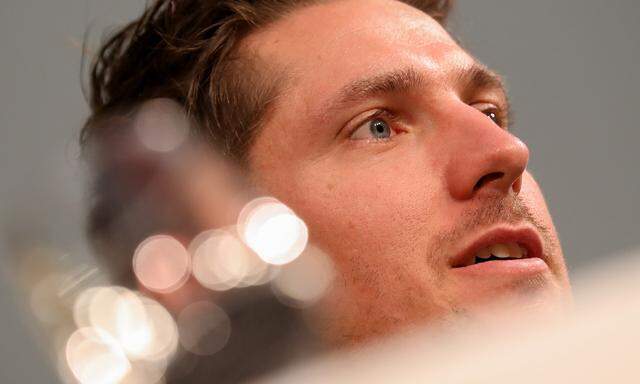 ALPINE SKIING - Press conference with Marcel Hirscher