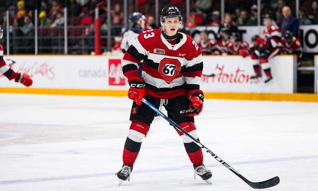 Marco Rossi dominierte das Spielgeschehen in der kanadischen Juniorenliga OHL fast schon nach Belieben.