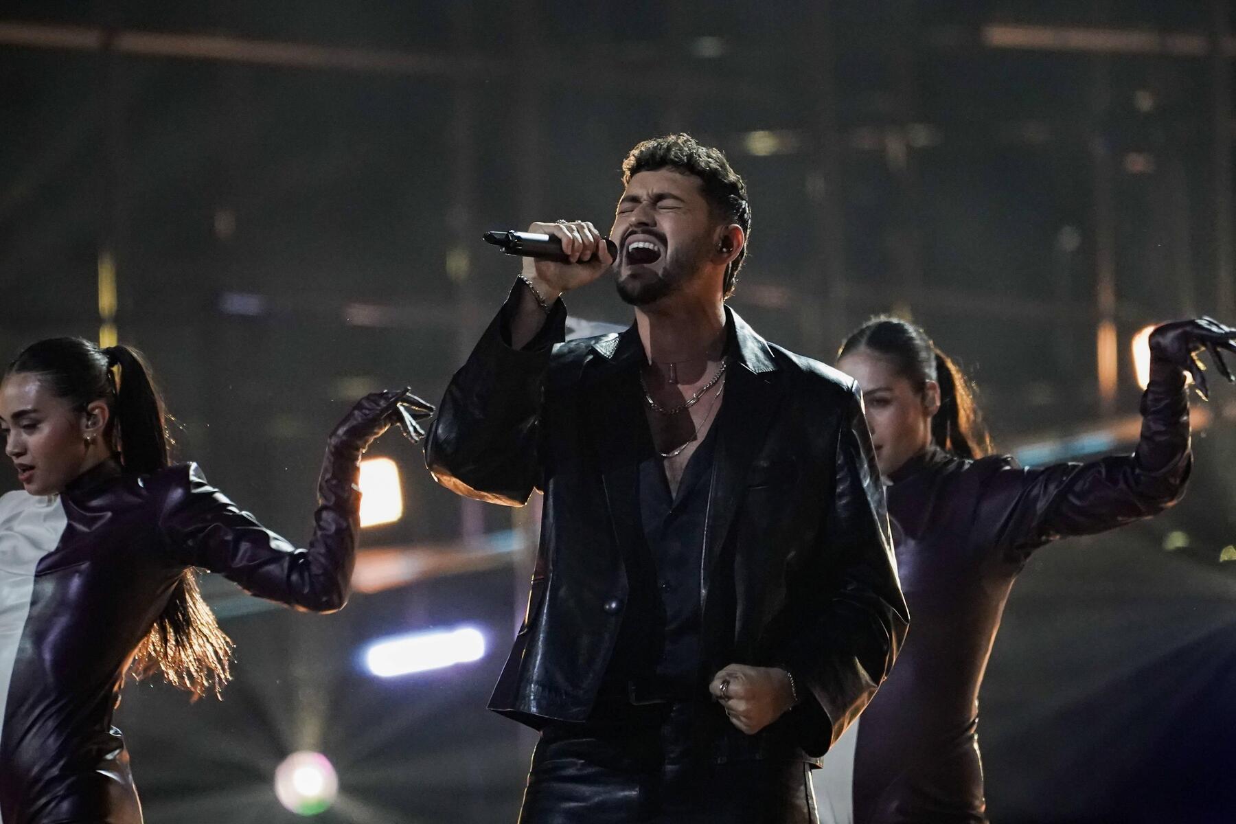 Zwischenrufer bei Israels ESC-Halbfinalauftritt wurde aus Halle gebracht