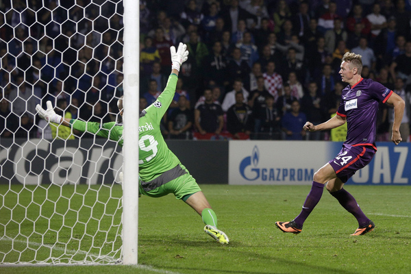 Doch Violett gab sich nicht auf und Bjelica bewies ein goldenes Händchen. Nur Sekunden nach seiner Einwechslung traf Roman Kienast zum erlösenden 2:3 (82.).