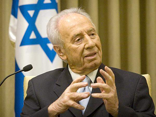 Israels Staatspräsident Shimon Peres