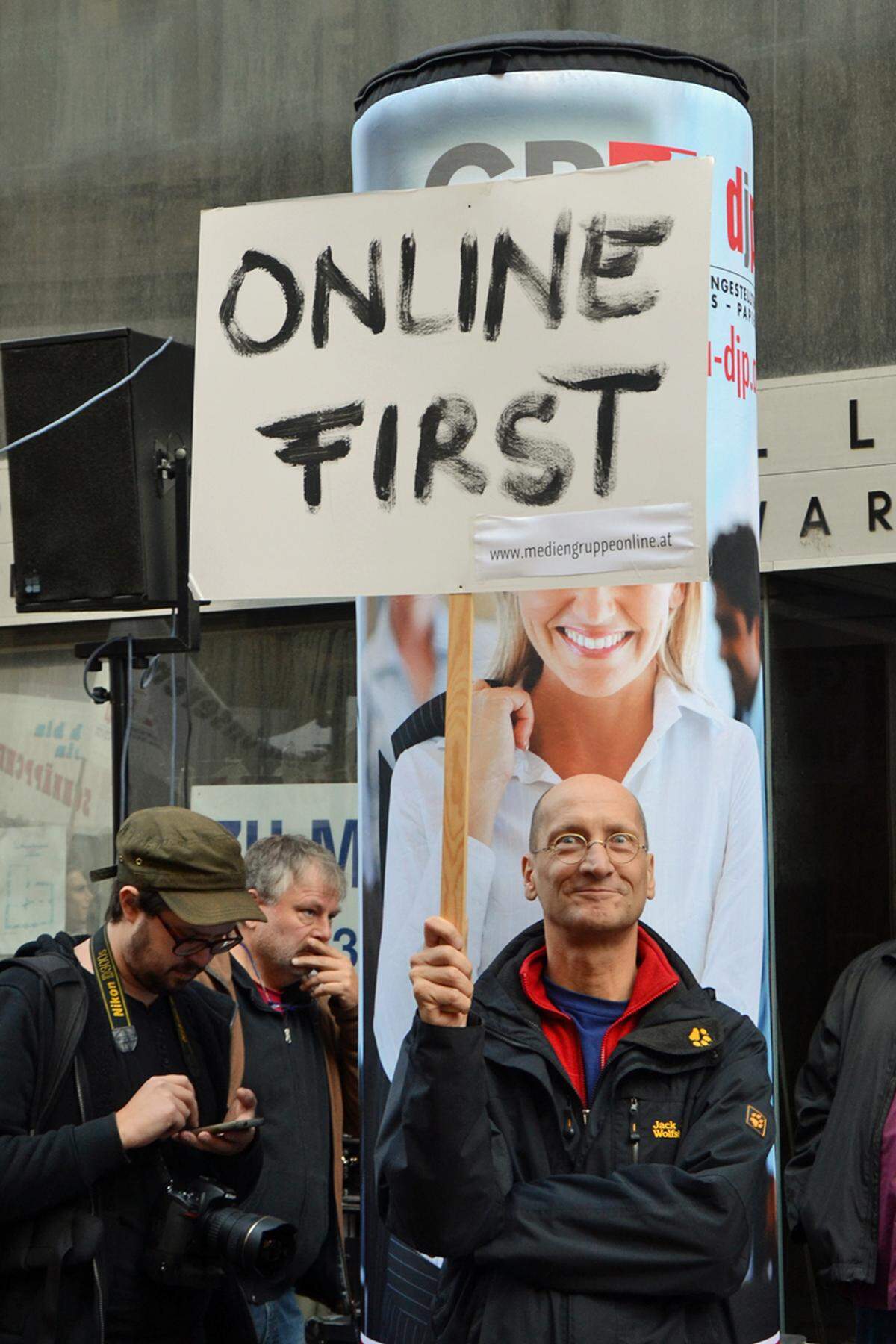 "Online First" - auch für Michael Lohmeyer, den Betriebsratsvorsitzenden der "Presse".