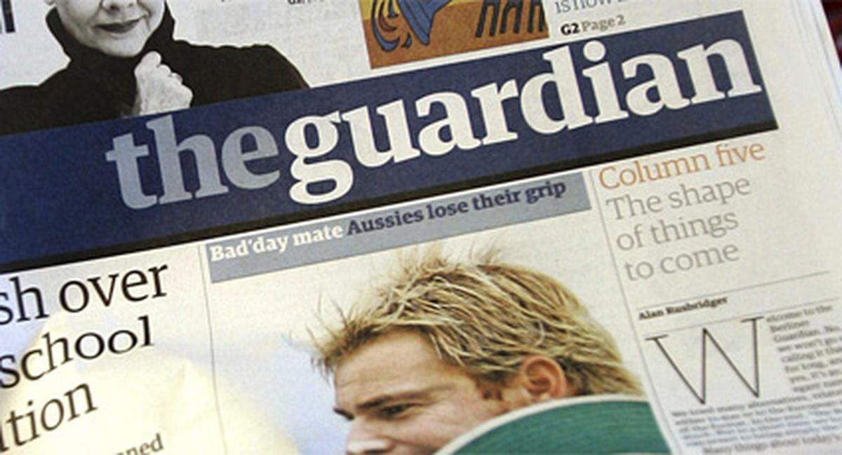 Der britische Guardian erklärte in seiner Aprilmeldung, die erste Zeitung weltweit zu sein, die ab sofort nur noch per Twitter verfügbar seien. Wie "Experten" festgestellt hatten, ließe sich jede Geschichte in nur 140 Zeichen erzählen.
