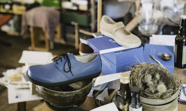 Eines der erfolgreichen Unternehmen aus Niederösterreich: Schuhe aus der Waldviertler Werkstatt von Hofburg-Kandidat Heinrich Staudinger.