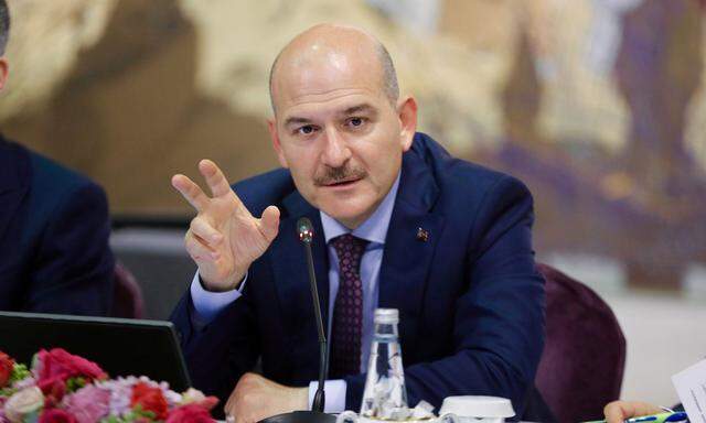 Türkischer Innenminister Süleyman Soylu.