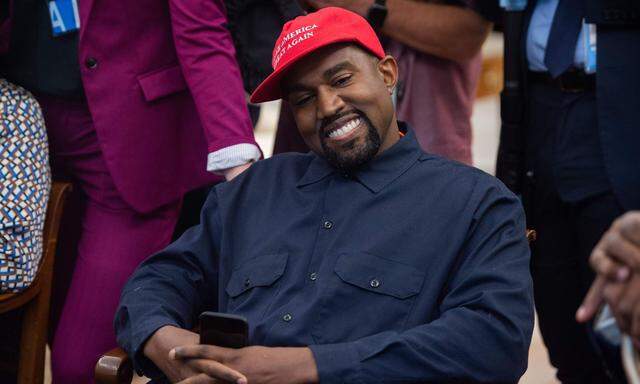 Kanye West unterstützte Trump zuvor öffentlich. 