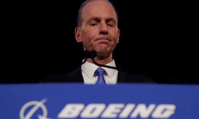 Boeing-Chef Dennis Muilenburg tritt zurück.