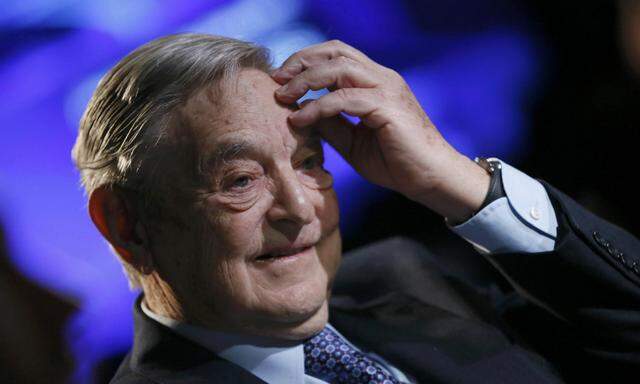 George Soros: Der alternde Milliardär sieht sein politisches Lebenswerk wenn nicht in Trümmern, dann zumindest in Gefahr.