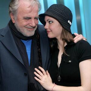  Maximilian Schell und seine Tochter Nastassja im Jahr 2007. 