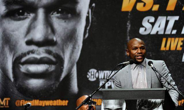 Boxing: Mayweather vs Pacquiao-Press Conference