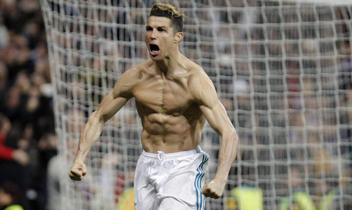 Nur er jubelt so sehr: Cristiano Ronaldo