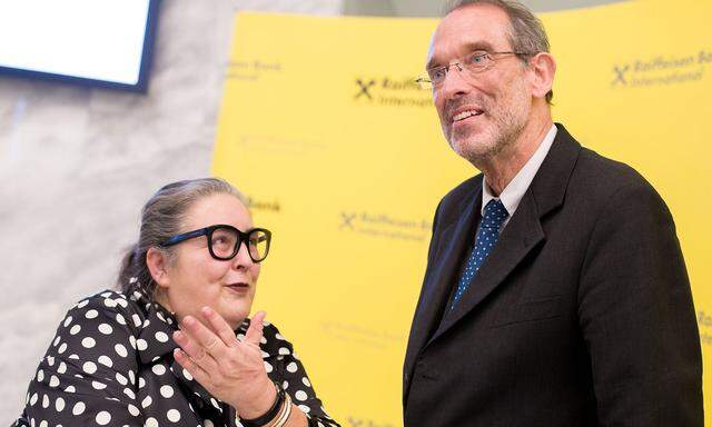 Zwei neue Gesichter: Rektorenchefin Eva Blimlinger, Minister Heinz Faßmann.