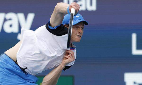 Jannik Sinner ist in dieser Tennis-Saison weiter das Maß aller Dinge.