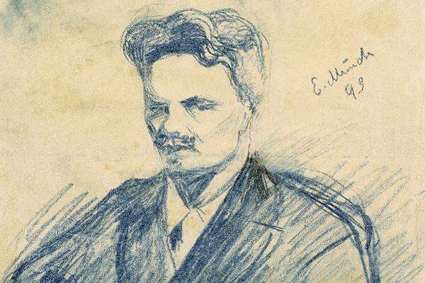 Auch der Schwede Strindberg dürfte mit seinen naturalistischen und expressionistischen Werken nicht dem Ideal der Jury entsprochen haben. Außerdem war er einmal wegen Gotteslästerung angeklagt worden und hat sich scheiden lassen.Bild: Ein Porträt August Strindbergs von Edvard Munch