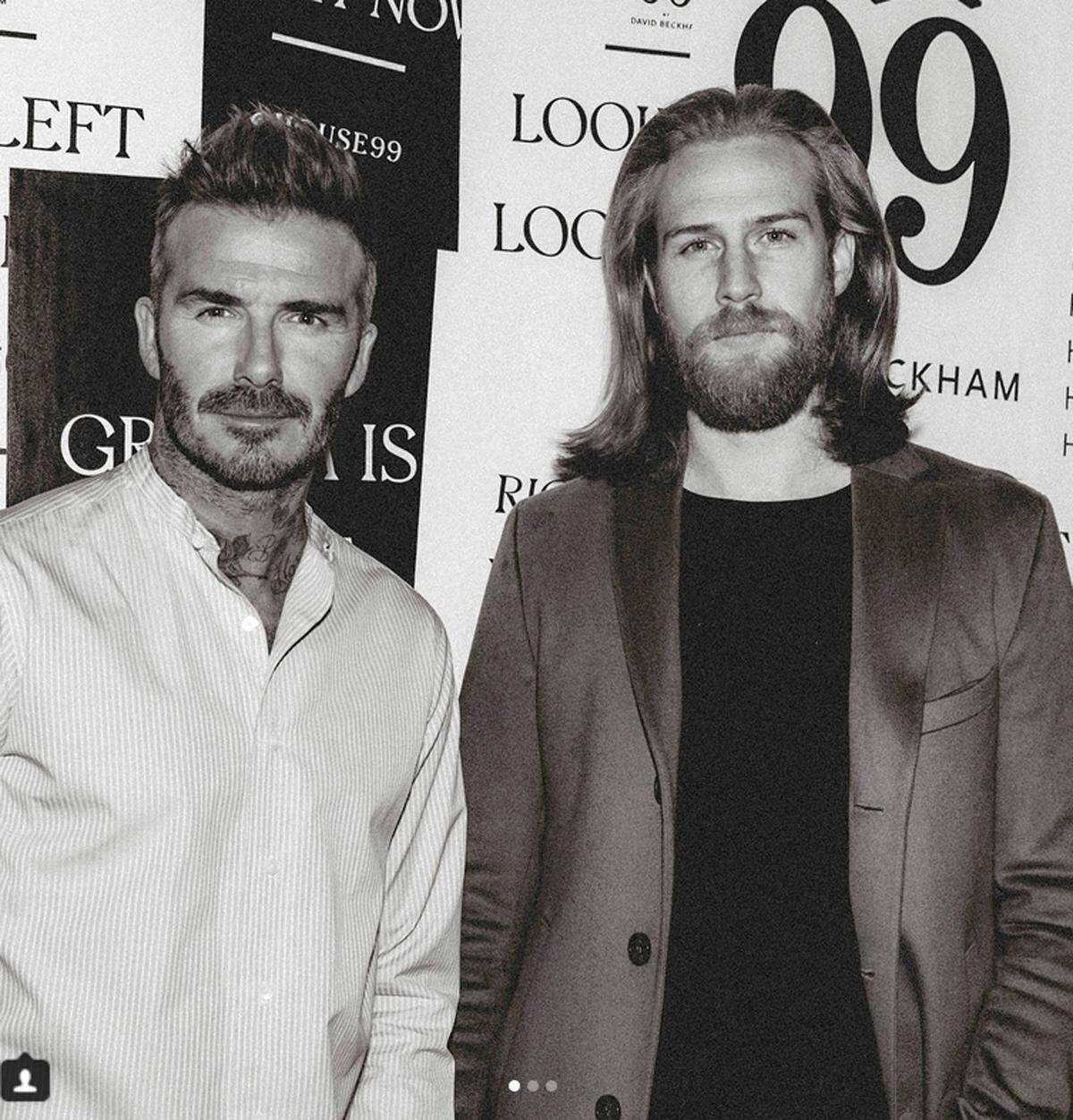 Mit Bart und längeren Haaren ist er seit einiger Zeit als Model erfolgreich. Unter anderem auch für David Beckhams neues Beautylabel House 99. Auch Instagram trug seinen Teil bei: Entdeckt wurde er von dem walisischen Designer Nathan Palmer auf der Fotosharing-Plattform.