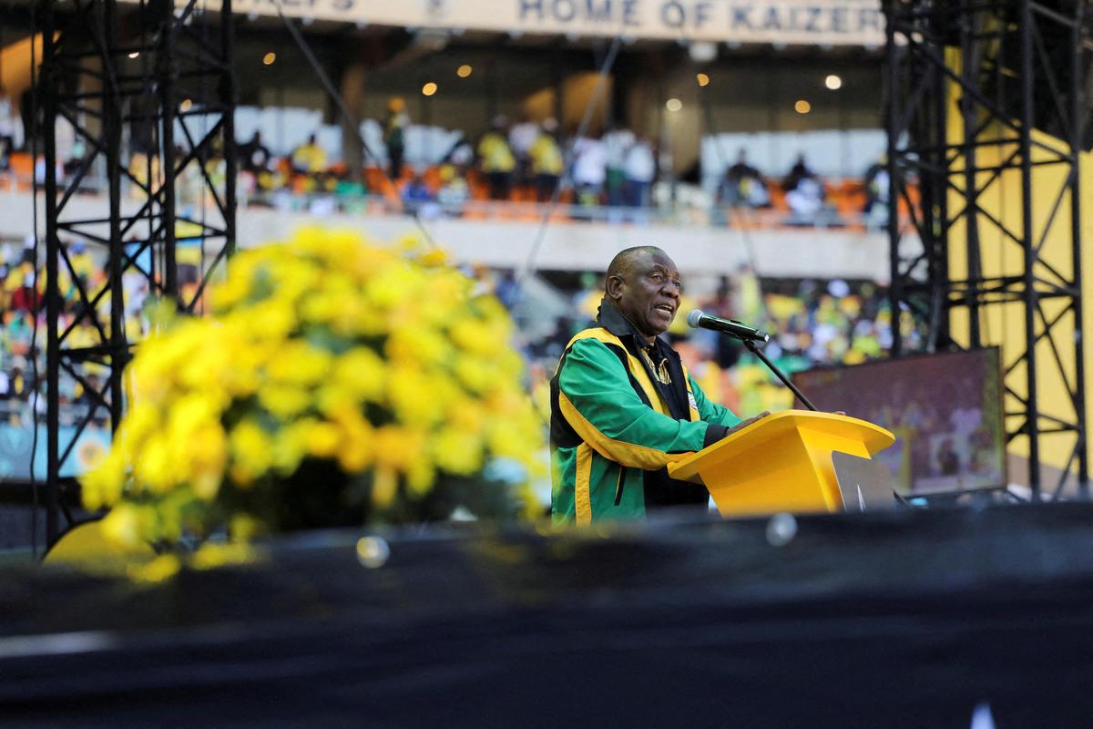 President Cyril Ramaphosa is concerned about the absolute majority.