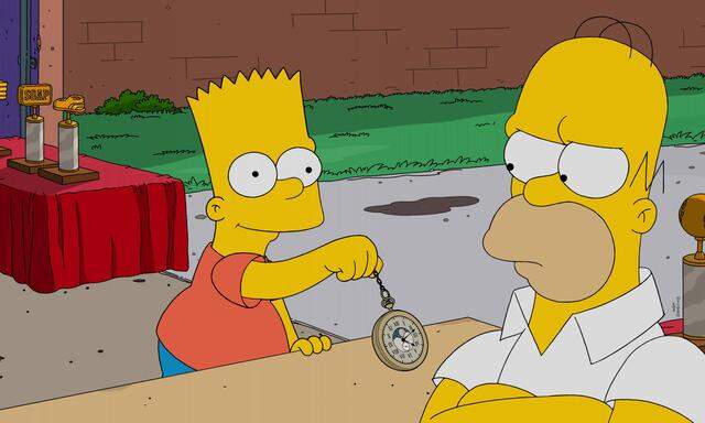 Nein, Homer tut es nicht mehr, auch wenn Bart ihn wütend macht: das Vater-Sohn-Gespann in Staffel 28