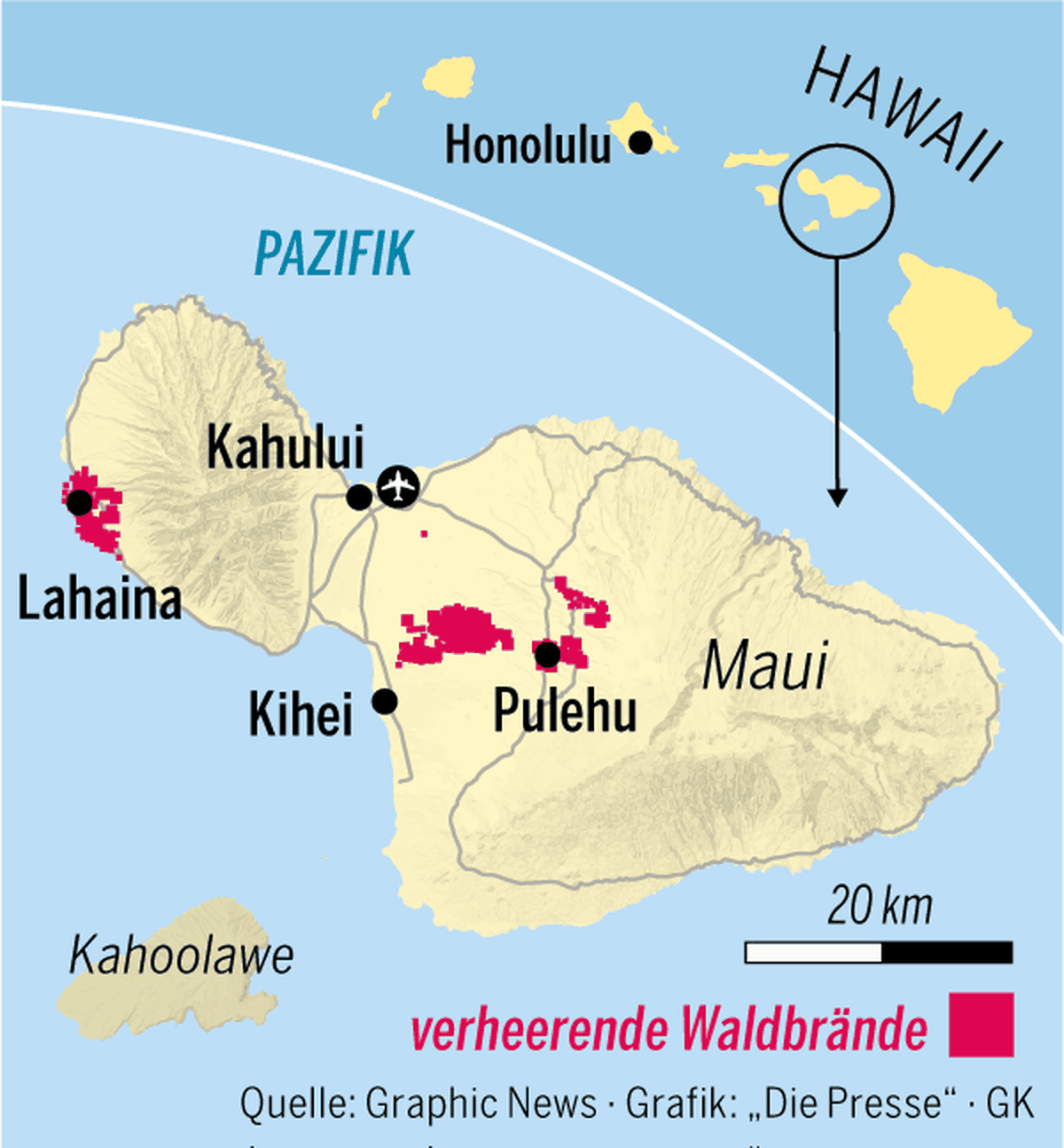 Der Tödliche Mix Der Zur Feuerkatastrophe Auf Hawaii Führte