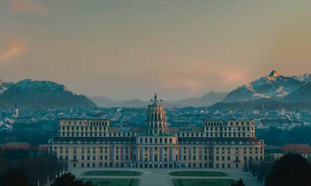 So sieht Schloss Schönbrunn in „The Regime“ aus.