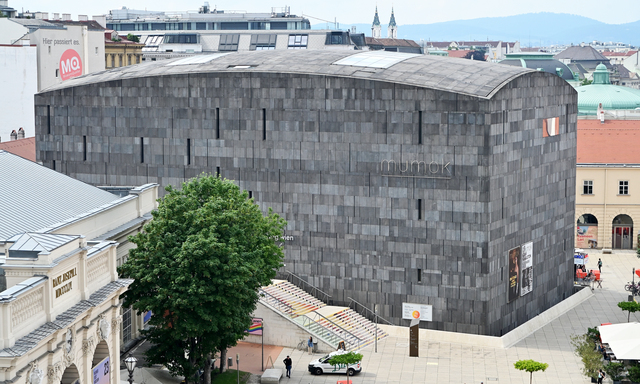 MQ, Museumsquartier, Mumok, Wien

Foto: Clemens Fabry