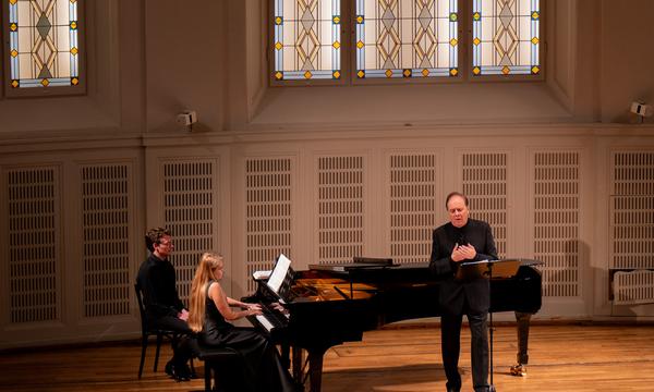 Der Weltstar Ferruccio Furlanetto bei seinem Recital im Konzerthaus.