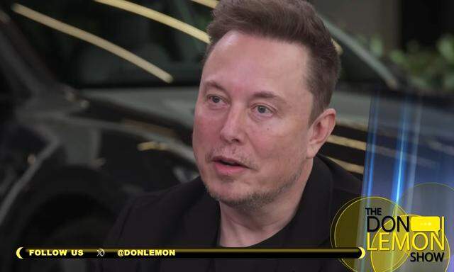 Im Gespräch mit Don Lemon wirkte Elon Musk zunehmend genervt