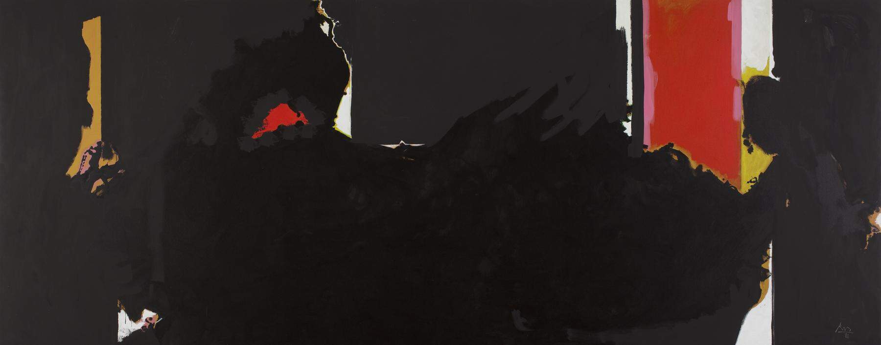 In den USA hat fast jedes Museum Werke von ihm: Face of the Night (For Octavio Paz), um 1977-79/1981. 