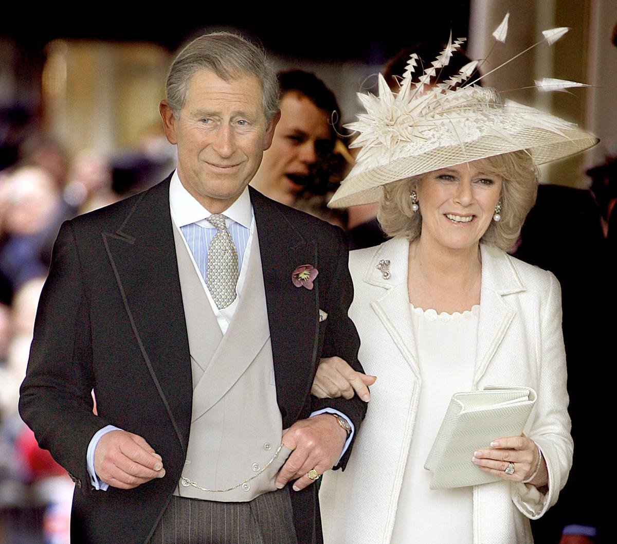 Prinz Charles und Camilla Parker Bowles heirateten 2005