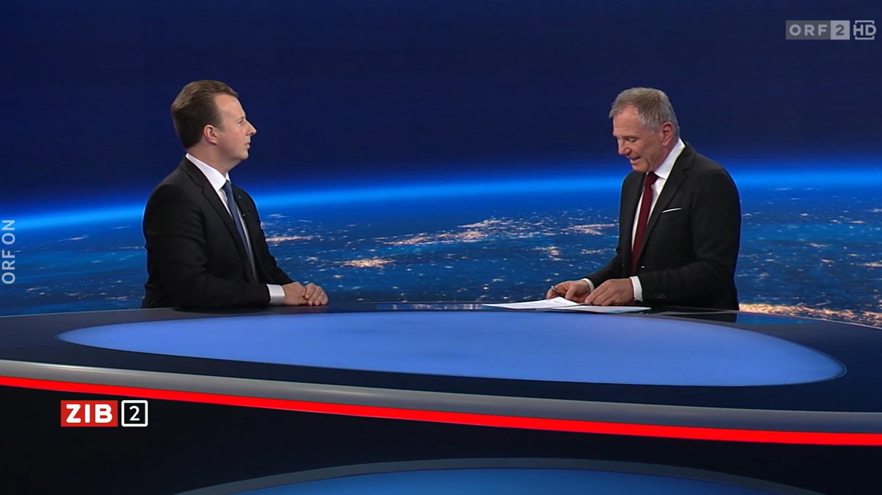 Štajerski zdravstveni minister Kornhäusl v »ZiB 2« pod pritiskom zaradi bolnišnične reforme