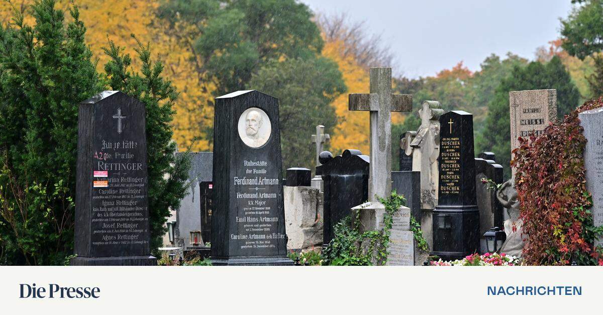 Several graves in cemeteries in Vienna broken into and jewelry…