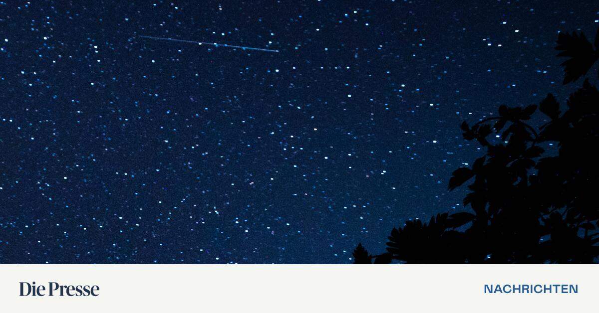 Perseids: Good Conditions for Observing Shooting Star Showers