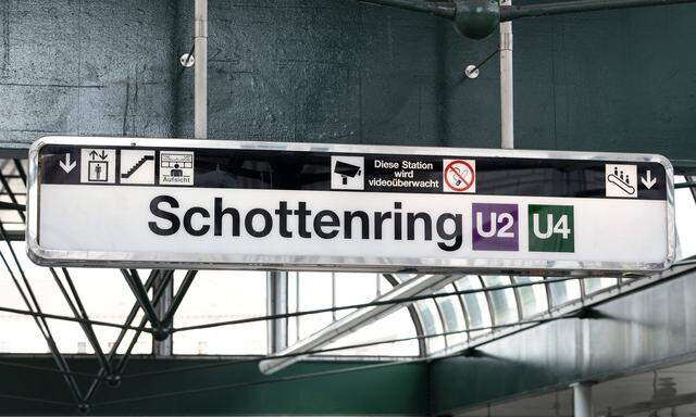 Der Unfall ereignete sich in de U2-Station Schottenring.