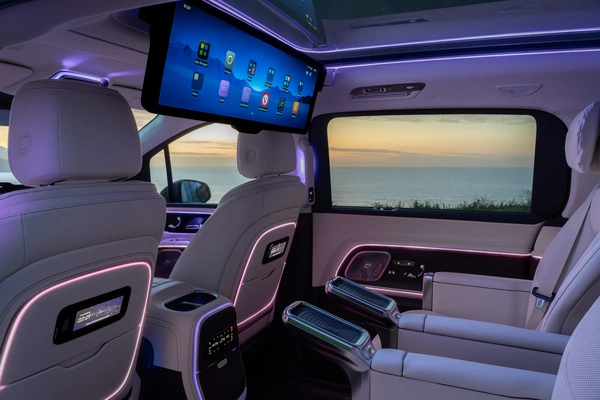 A screen comes from above. . .