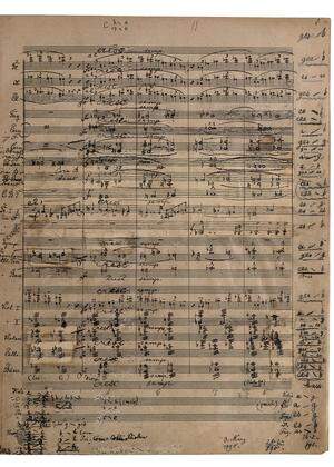 Achte Symphonie. Kennern gilt sie als Bruckners größtes Werk.